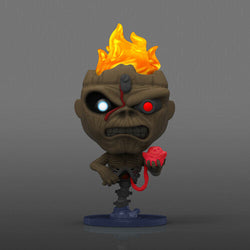 FUNKO POP! ROCKS: Iron Maiden - Eddie 4PK Glow in the Dark Box Set (AE Exclusive) [Action Figure] (ONLINE ORDER ONLY)