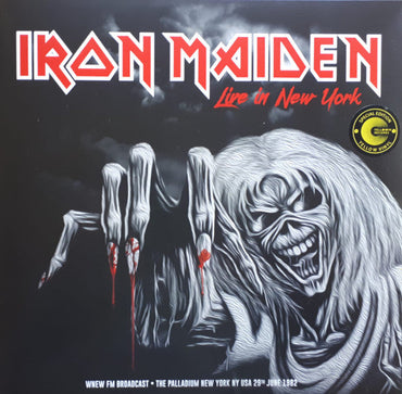 Iron Maiden - Live In New York: Palladium June 29th, 1982 (Yellow Vinyl) [Import] [Vinyl] (ONLINE ORDER ONLY)