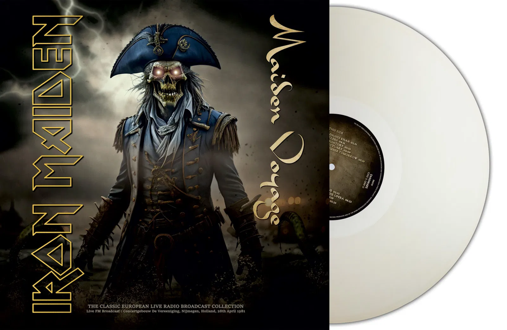Iron Maiden - Maiden Voyage: Hooland '81 (Natural Clear Vinyl) [Import] [Vinyl] (ONLINE ORDER ONLY)