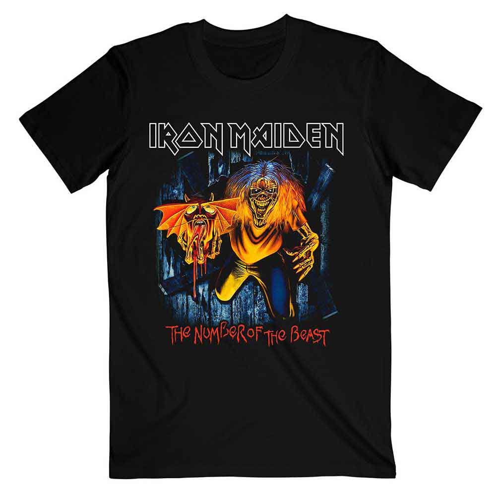 Number Of The Beast Eddie Panel Burst [T-Shirt] (ONLINE ORDER ONLY)