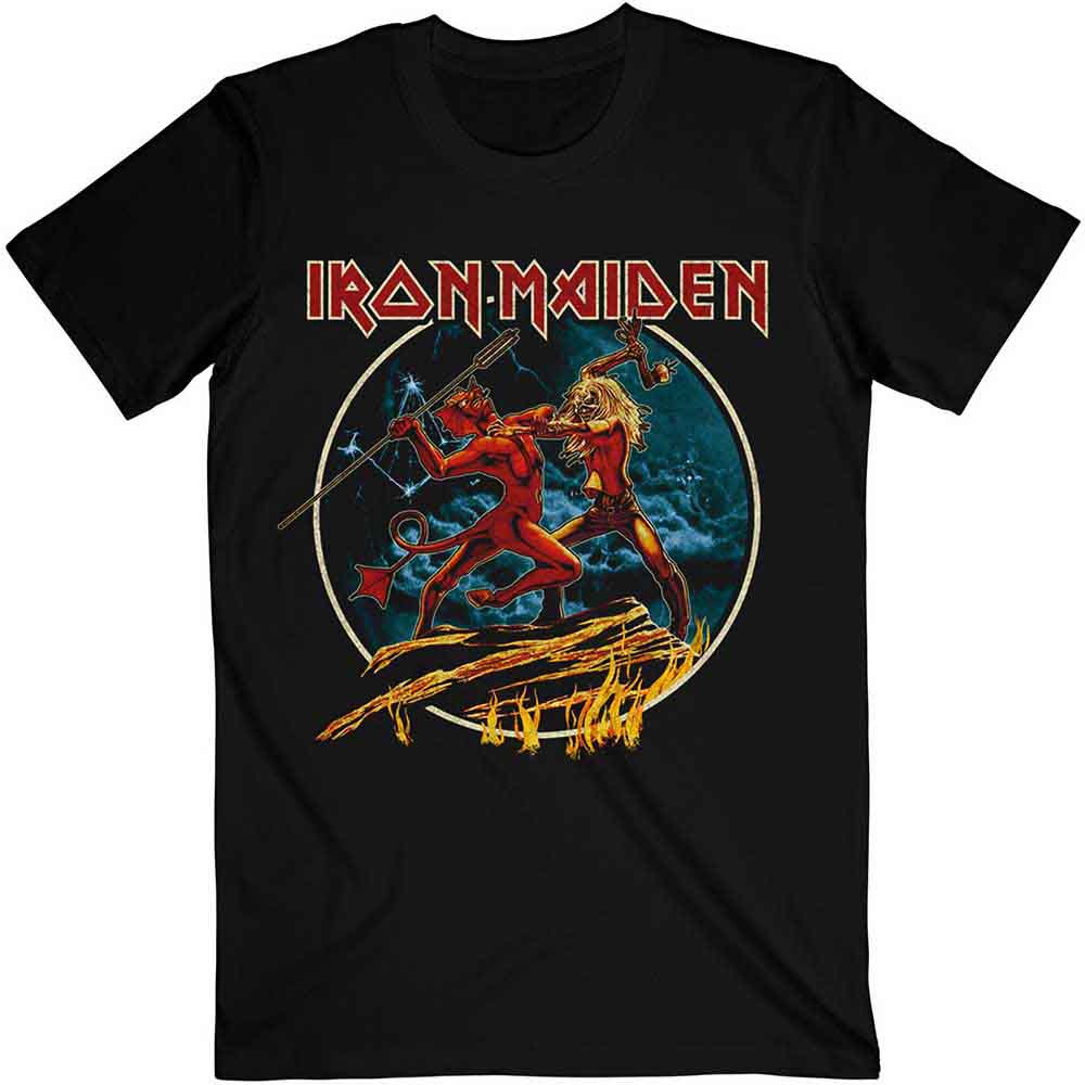Number Of The Beast Run To The Hills Circular [T-Shirt] (ONLINE ORDER ONLY)