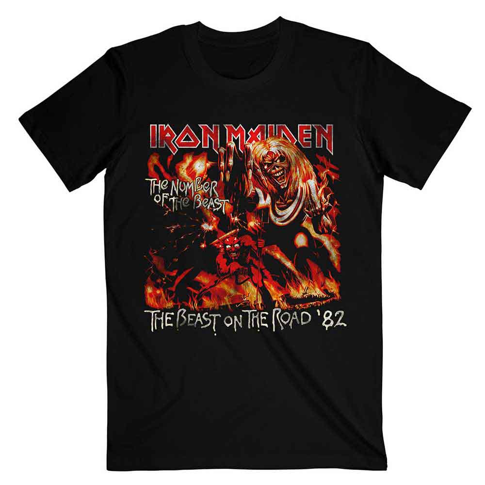 Number Of The Beast The Beast On The Road Vintage [T-Shirt] (ONLINE ORDER ONLY)