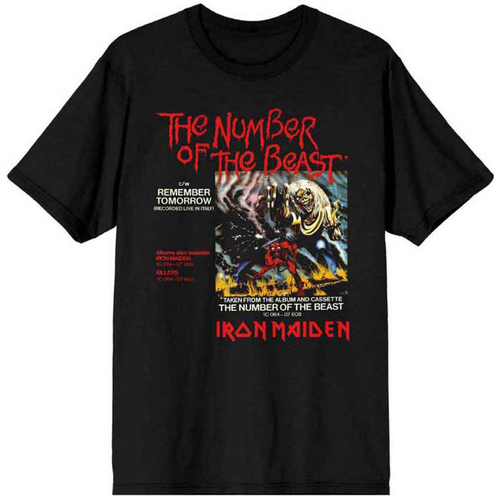 Number Of The Beast Vinyl Promo Sleeve [T-Shirt] (ONLINE ORDER ONLY)