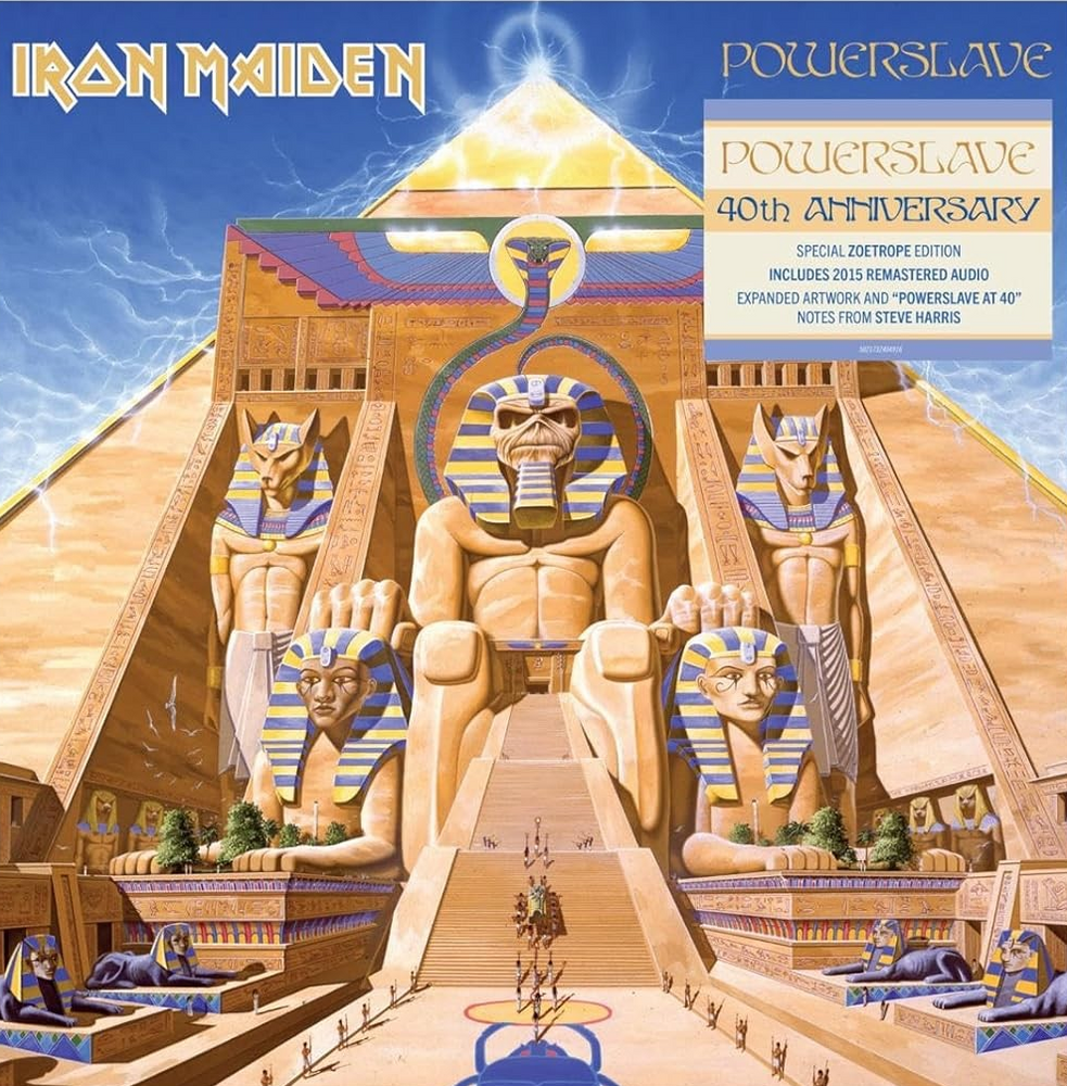 Iron Maiden - Powerslave (Limited Edition, Zoetrope, Anniversary Edition, Remastered) [Import] [Vinyl] (ONLINE ORDER ONLY)