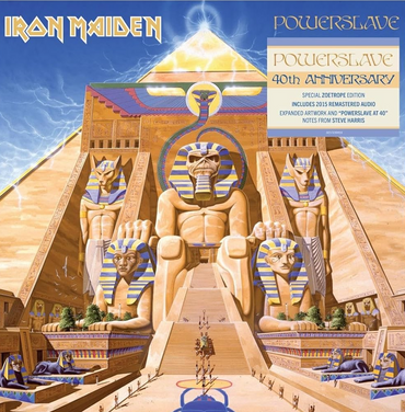 Iron Maiden - Powerslave (Limited Edition, Zoetrope, Anniversary Edition, Remastered) [Import] [Vinyl] (ONLINE ORDER ONLY)