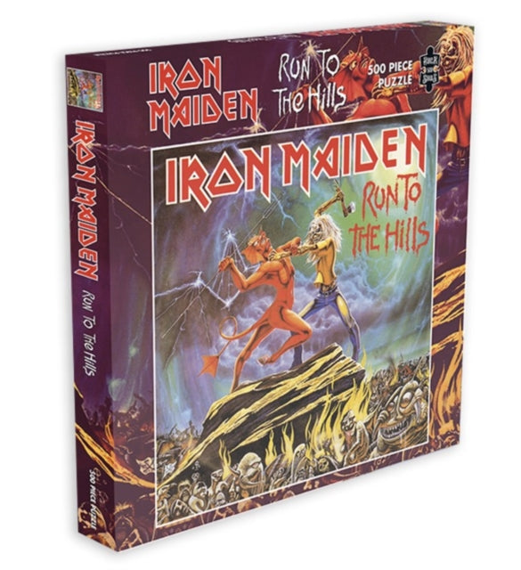 RockSaws - Iron Maiden Run To The Hills (500 Piece Jigsaw Puzzle) [Puzzle] (ONLINE ORDER ONLY)
