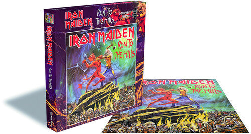RockSaws - Iron Maiden Run To The Hills (500 Piece Jigsaw Puzzle) [Puzzle] (ONLINE ORDER ONLY)