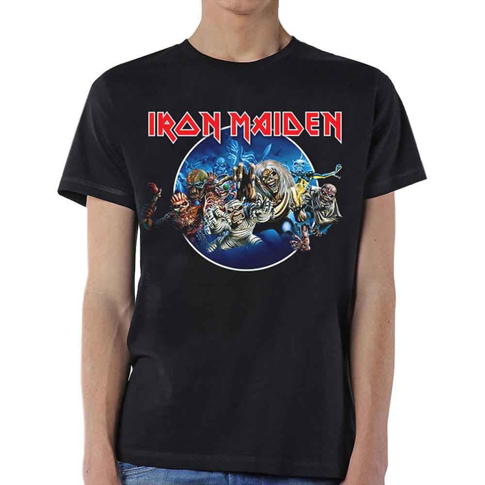 Iron Maiden - Wasted Years Circle [T-Shirt] (ONLINE ORDER ONLY)