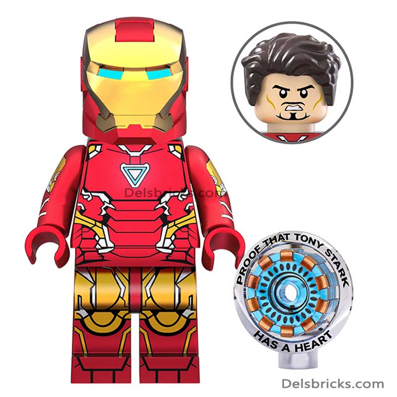 Iron Man Avengers Tony Stark Lego Minifigures Custom Toys (ONLINE ORDER ONLY)