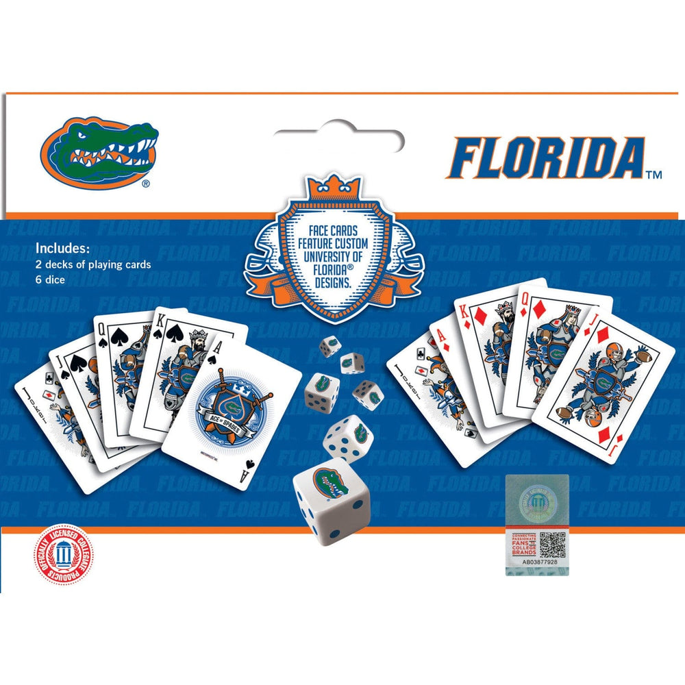 Florida Gators - 2-Pack Playing Cards & Dice Set (ONLINE ORDER ONLY)