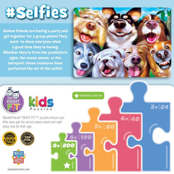 Selfies - Goofy Grins 200 Piece Jigsaw Puzzle (ONLINE ORDER ONLY)