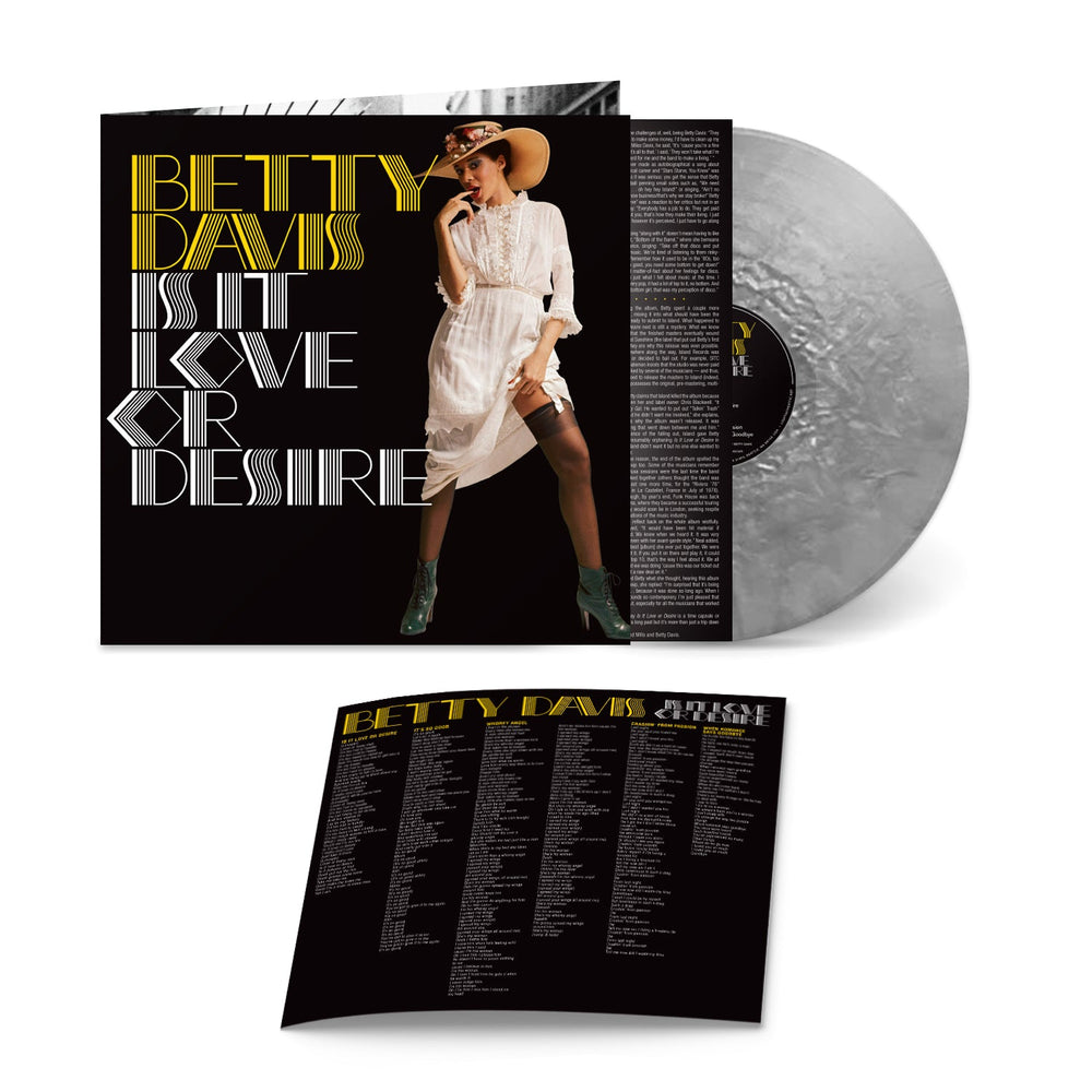 Betty Davis - Is It Love or Desire (Ltd Silver) [Vinyl] (ONLINE ORDER ONLY)