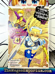 Is It Wrong To Try To Pick Up Girls in a Dungeon? On The Side Sword Oratoria Vol 4 (Online Order Only)