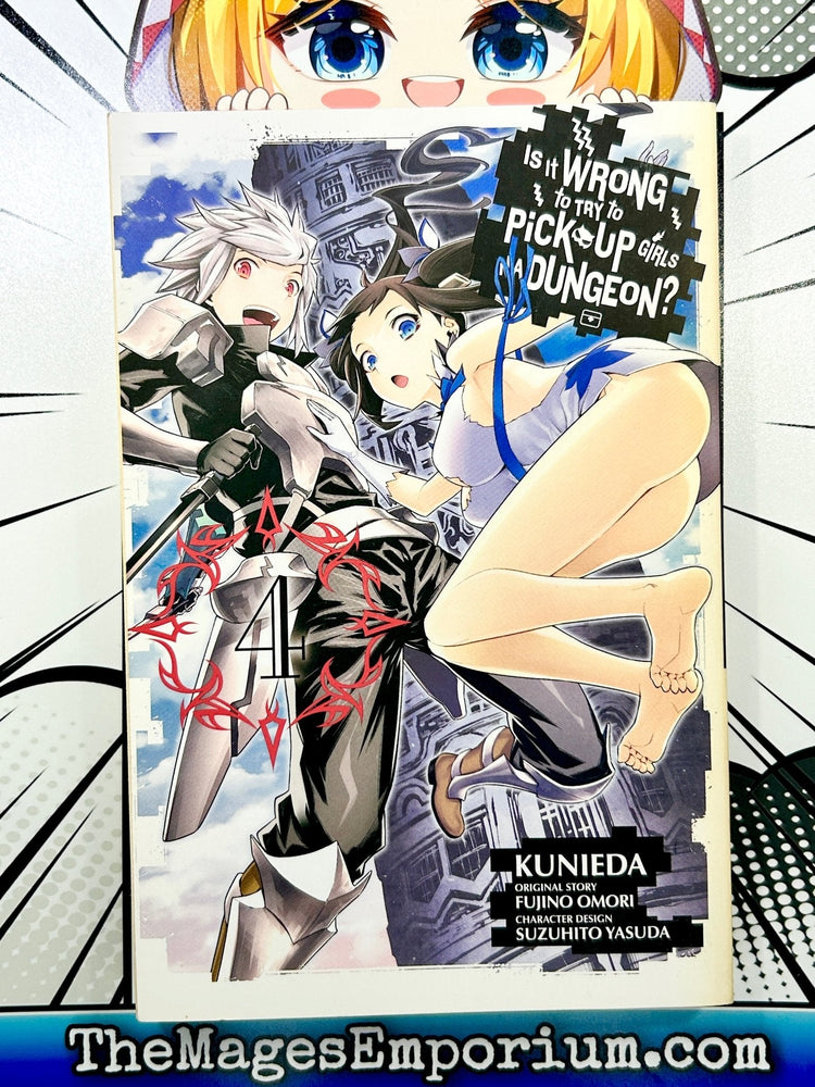 Is It Wrong To Try To Pick Up Girls In A Dungeon? Vol 4 (Online Order Only)