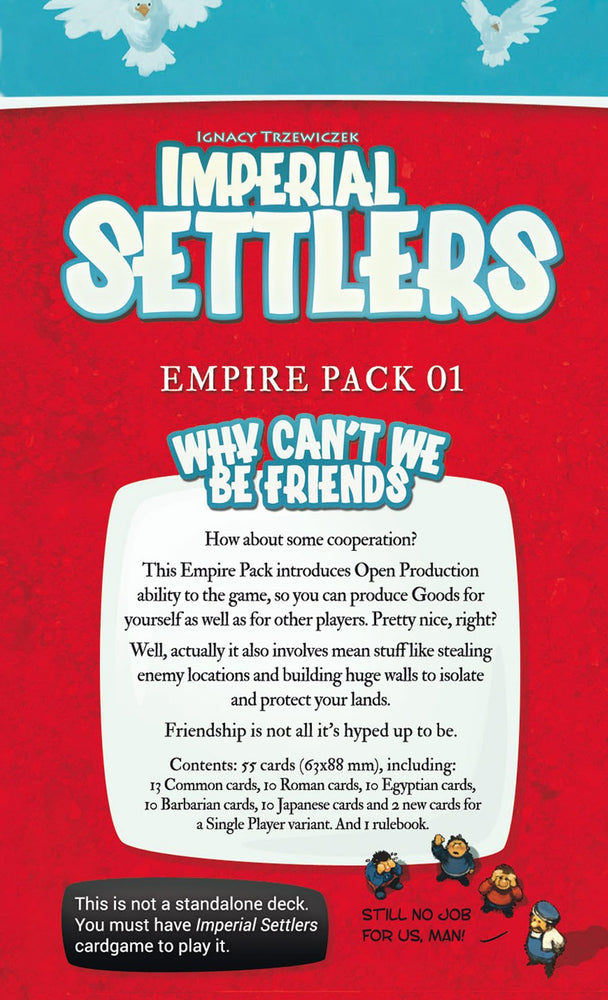 Imperial Settlers: Why Can't We Be Friends (ONLINE ORDER ONLY)