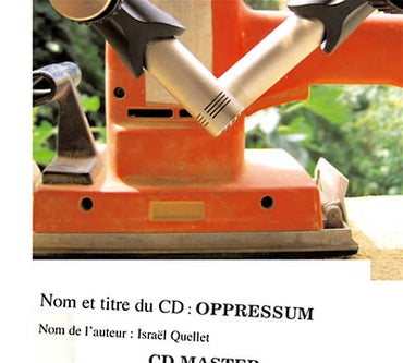 ISRAEL QUELLET - Oppressum [CD] (ONLINE ORDER ONLY)