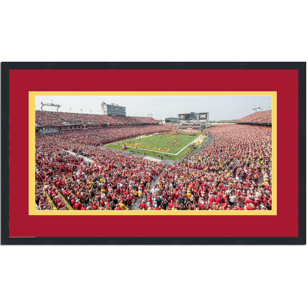 Framed Jack Trice Stadium Iowa State Cyclones 16x24 NCAA Football Photo Professionally Matted (ONLINE ORDER ONLY)