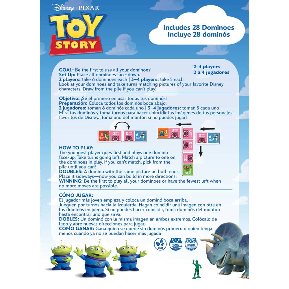 Disney - Toy Story Wood Dominoes (ONLINE ORDER ONLY)