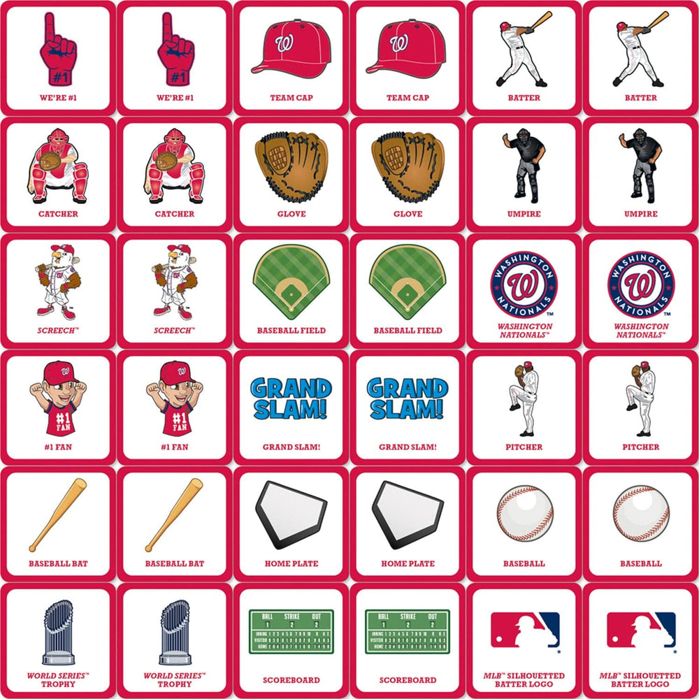 Washington Nationals Matching Game (ONLINE ORDER ONLY)
