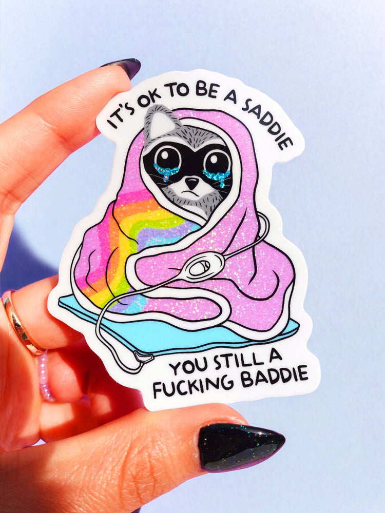 Funny Mental Health Sticker Pack –  Holographic Waterproof Vinyl Decals – Discounted Bundle of Anxiety, Therapy & Trauma Humor (ONLINE ORDER ONLY)