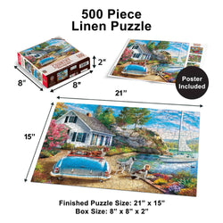 Country Escapes - Afternoon Escape 500 Piece Jigsaw Puzzle