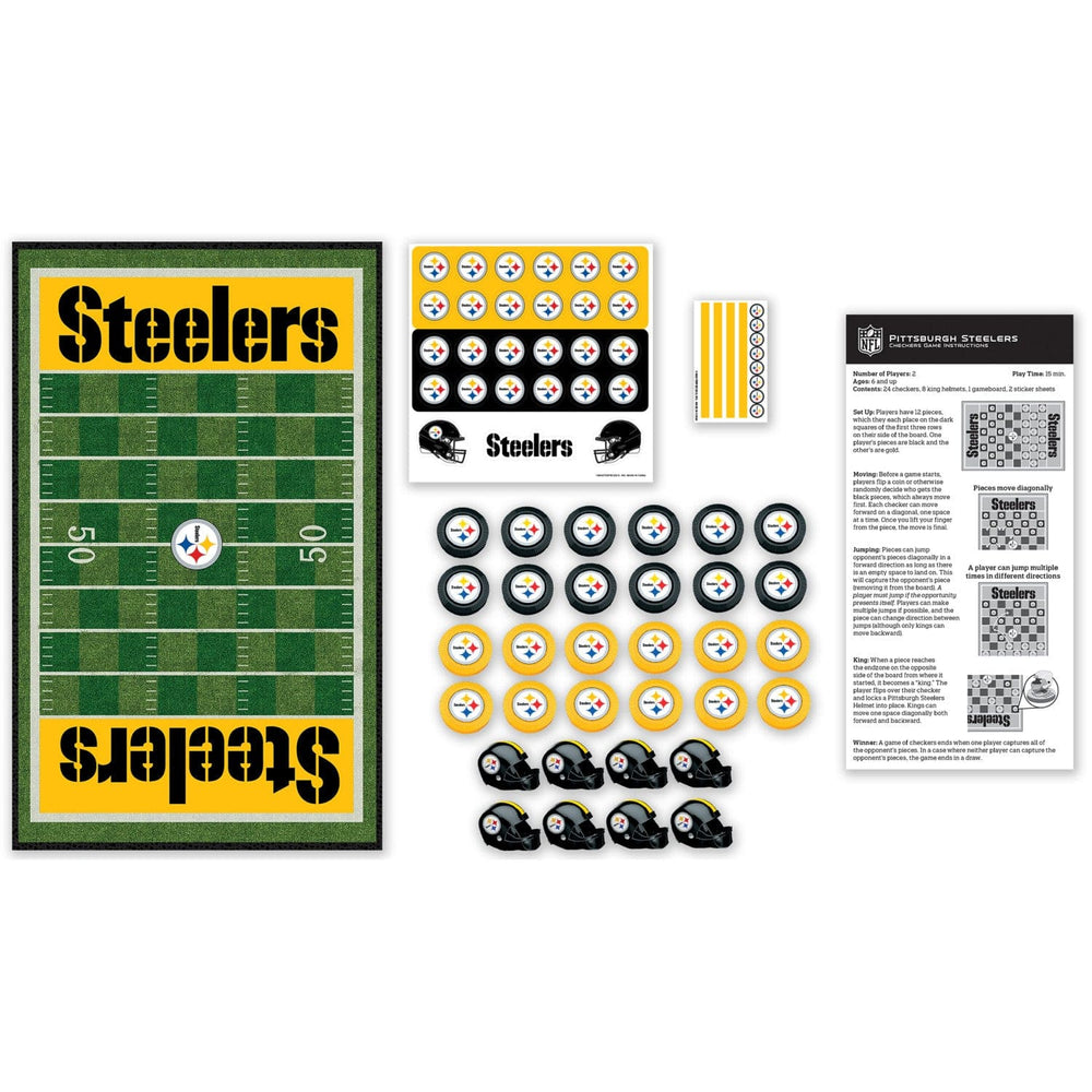 Pittsburgh Steelers Checkers Board Game (ONLINE ORDER ONLY)