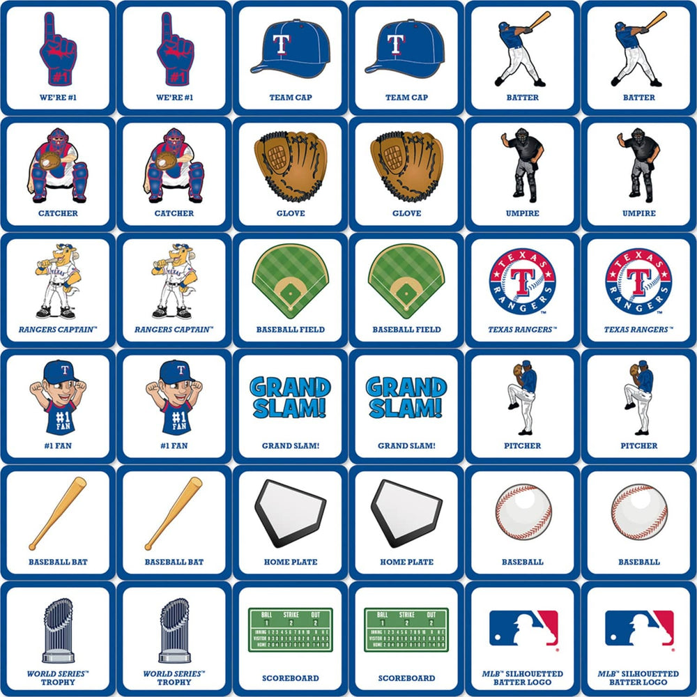 Texas Rangers Matching Game (ONLINE ORDER ONLY)