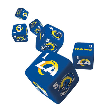 Los Angeles Rams Dice Set - 19mm (ONLINE ORDER ONLY)