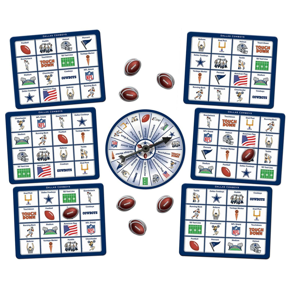 Dallas Cowboys Bingo Game (ONLINE ORDER ONLY)
