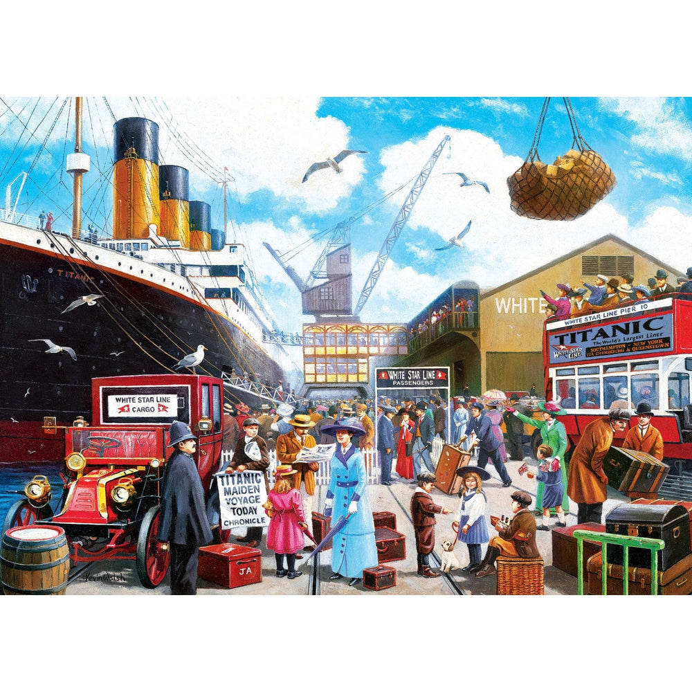 Titanic - Now Boarding 1000 Piece Jigsaw Puzzle (ONLINE ORDER ONLY)