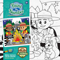 Jr. Ranger - Camping Paint by Number Kids (ONLINE ORDER ONLY)