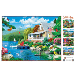 Memory Lane - Lakeside Memories 300 Piece EZ Grip Jigsaw Puzzle
