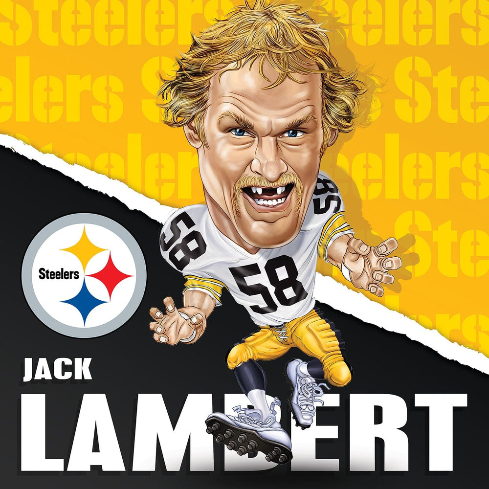 Pittsburgh Steelers All-Time Greats - Jack Lambert 300 Piece Jigsaw Puzzle (ONLINE ORDER ONLY)