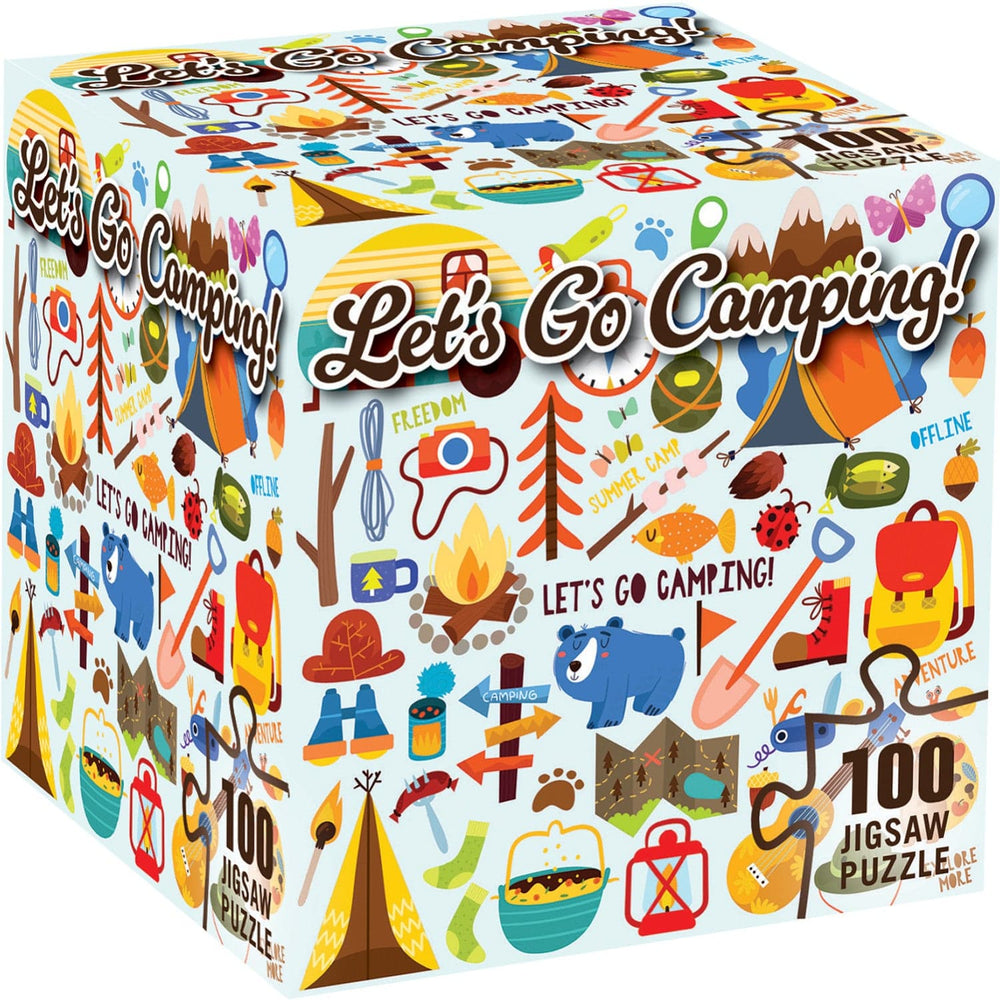 Let's Go Camping 100 Piece Jigsaw Puzzle (ONLINE ORDER ONLY)