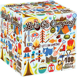 Let's Go Camping 100 Piece Jigsaw Puzzle (ONLINE ORDER ONLY)