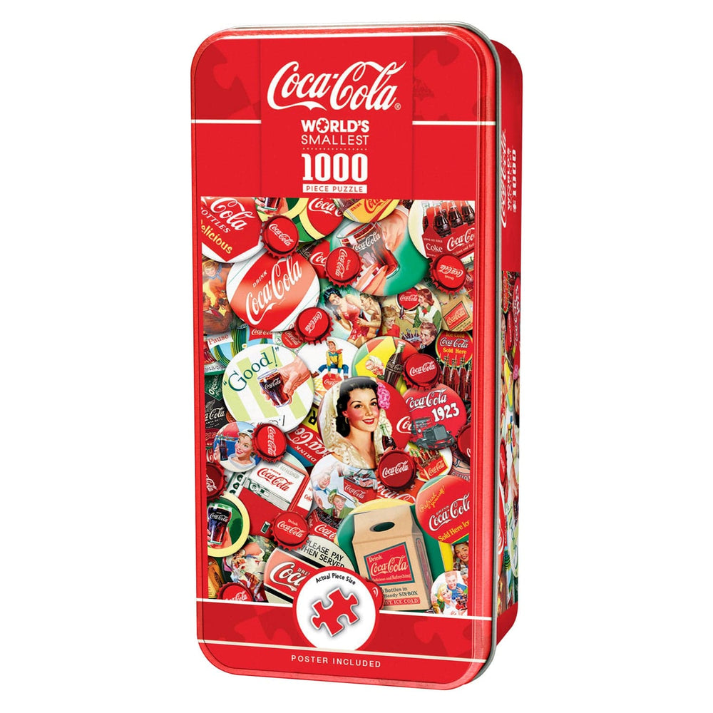 World's Smallest - Coca-Cola Caps 1000 Piece Jigsaw Puzzle (ONLINE ORDER ONLY)