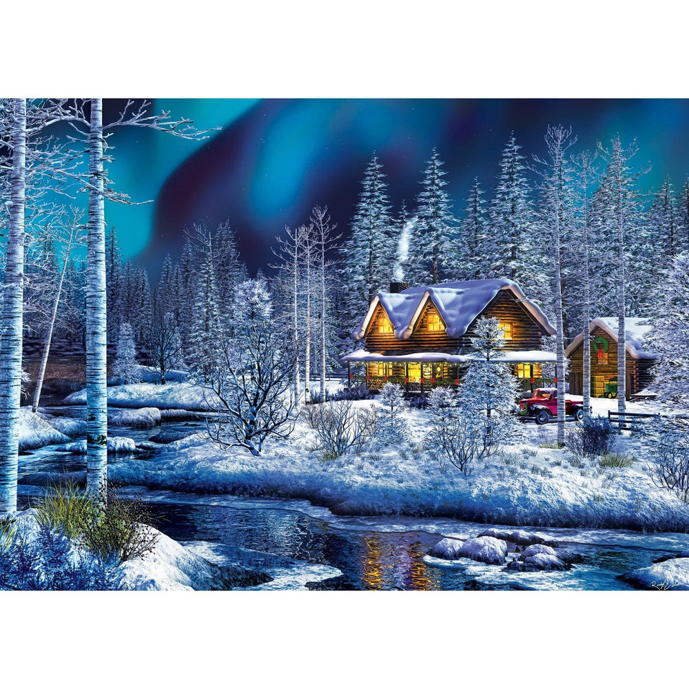 Sparkle & Shine - Northern Lights 500 Piece Glitter Jigsaw Puzzle (ONLINE ORDER ONLY)