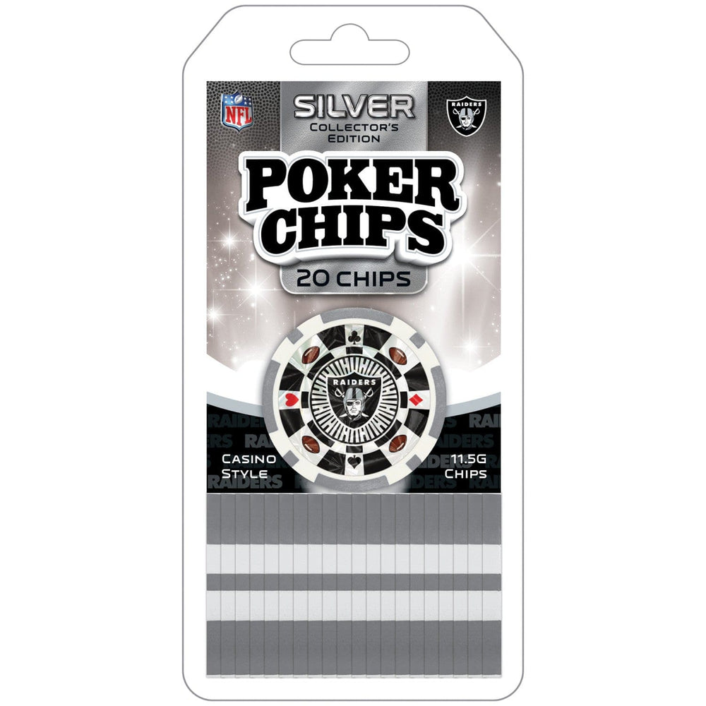 Las Vegas Raiders 20 Piece Poker Chips (ONLINE ORDER ONLY)