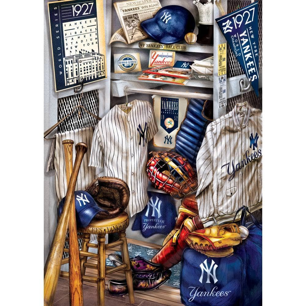 New York Yankees - Locker Room 500 Piece Jigsaw Puzzle