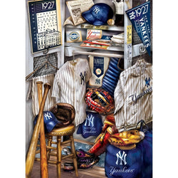 New York Yankees - Locker Room 500 Piece Jigsaw Puzzle