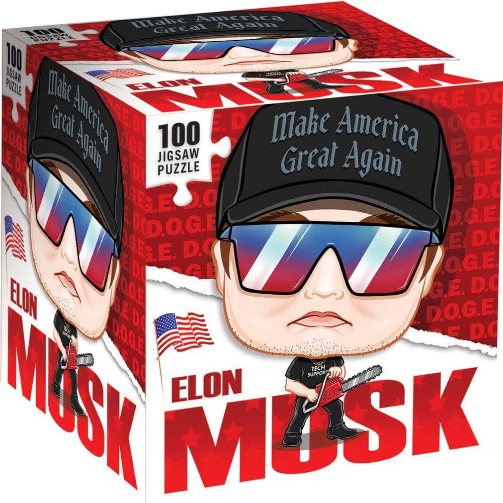 Elon Musk 100 Piece Jigsaw Puzzle (ONLINE ORDER ONLY)
