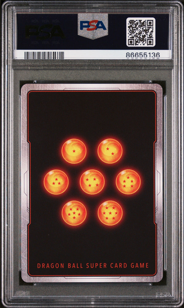 2022 DRAGON BALL SUPER MYTHIC BOOSTER MSK.SAYN, BWS.NO MORE #P-263 - PSA 10 (Online Order Only)