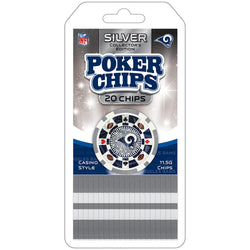 Los Angeles Rams 20 Piece Poker Chips (ONLINE ORDER ONLY)