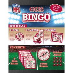 San Francisco 49ers Bingo Game (ONLINE ORDER ONLY)
