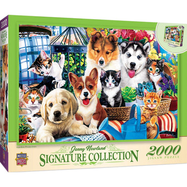 Signature Collection - Garden Protectors 2000 Piece Jigsaw Puzzle (ONLINE ORDER ONLY)