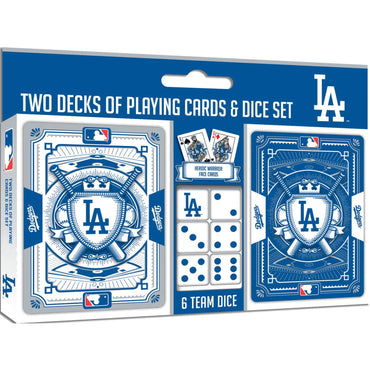 Los Angeles Dodgers - 2-Pack Playing Cards & Dice Set (ONLINE ORDER ONLY)