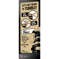New Orleans Saints Tumble Tower (ONLINE ORDER ONLY)