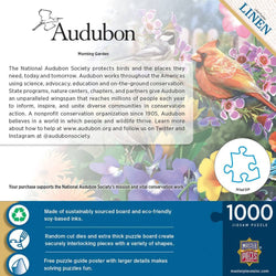 Audubon - Morning Garden 1000 Piece Jigsaw Puzzle (ONLINE ORDER ONLY)