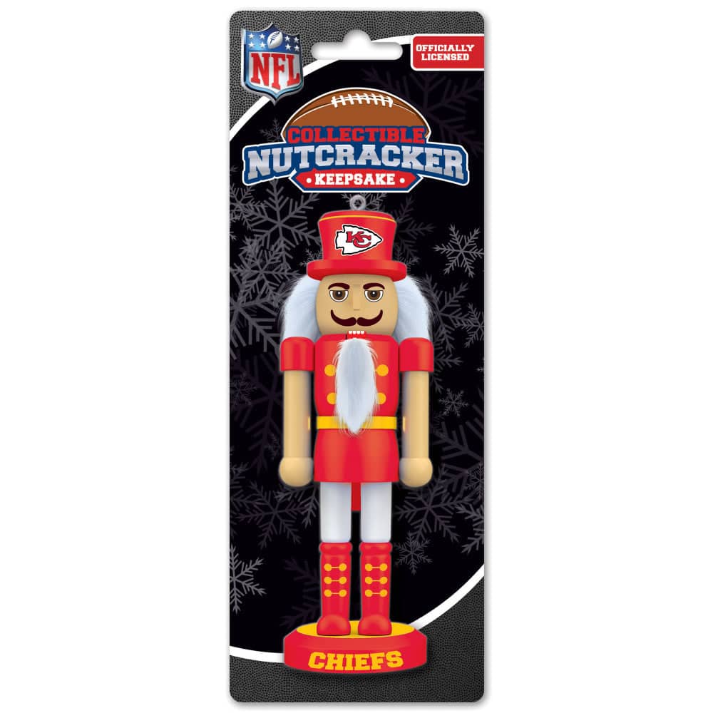 Kansas City Chiefs - Keepsake Nutcracker (ONLINE ORDER ONLY)