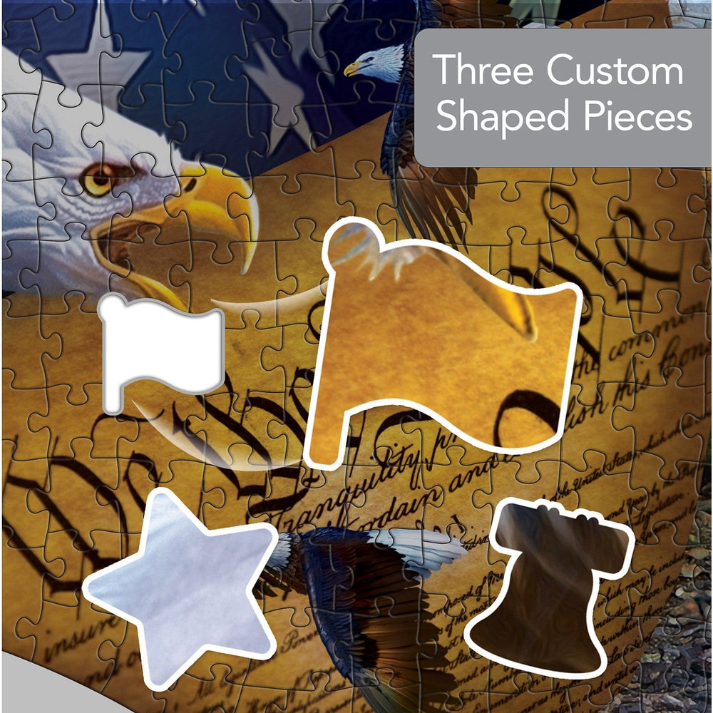 Shapes - Majestic Flight 1000 Piece Shaped Jigsaw Puzzle (ONLINE ORDER ONLY)